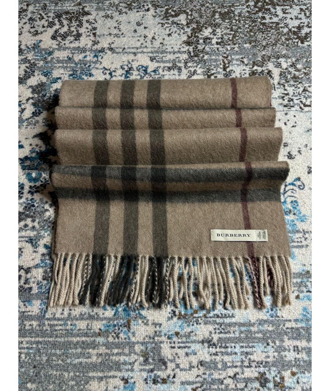 BURBERRY Кашемировый шарф, фото 2