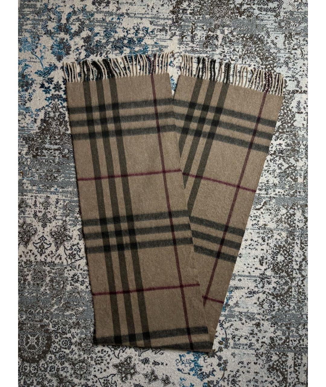 BURBERRY Кашемировый шарф, фото 5