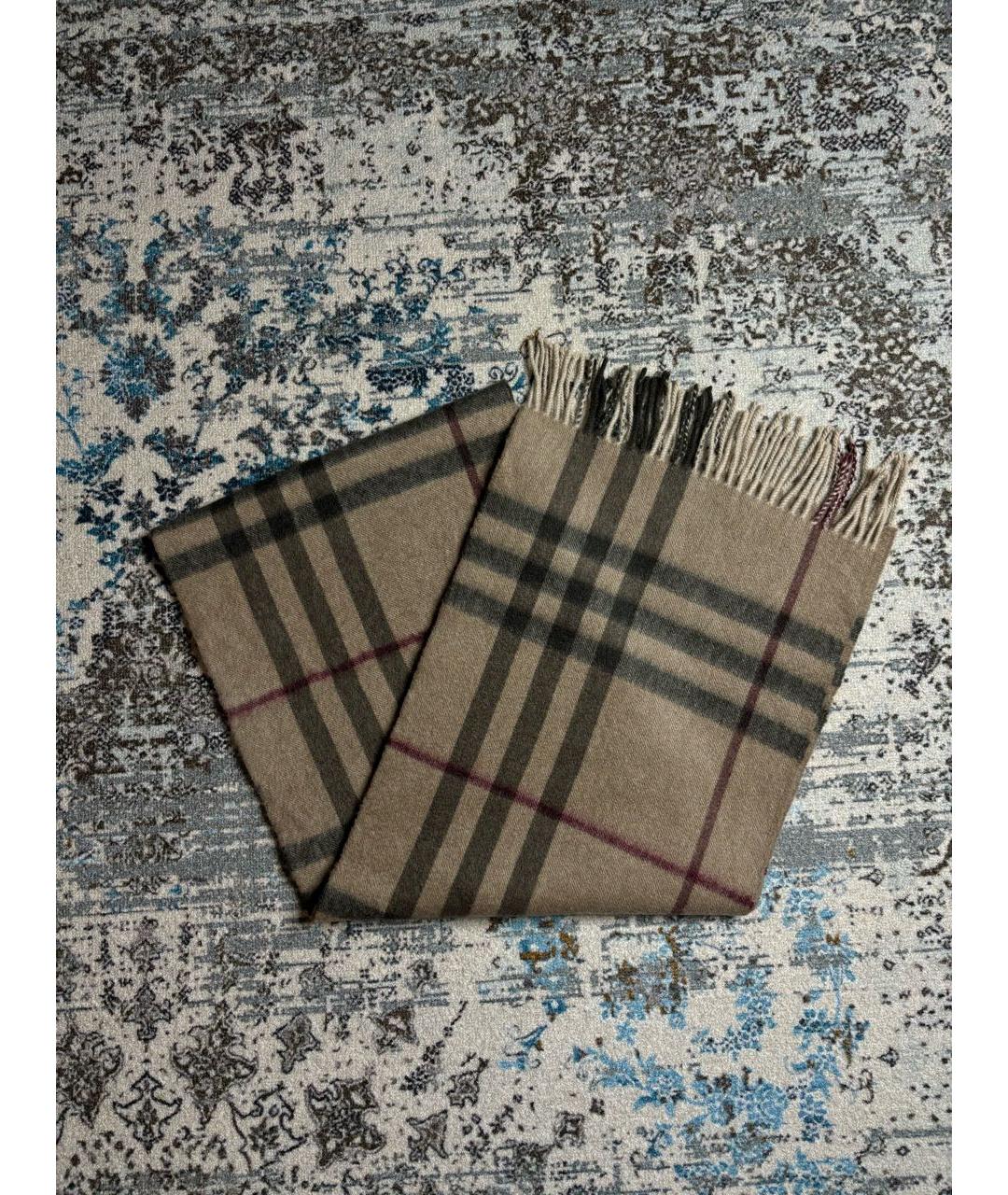BURBERRY Кашемировый шарф, фото 4