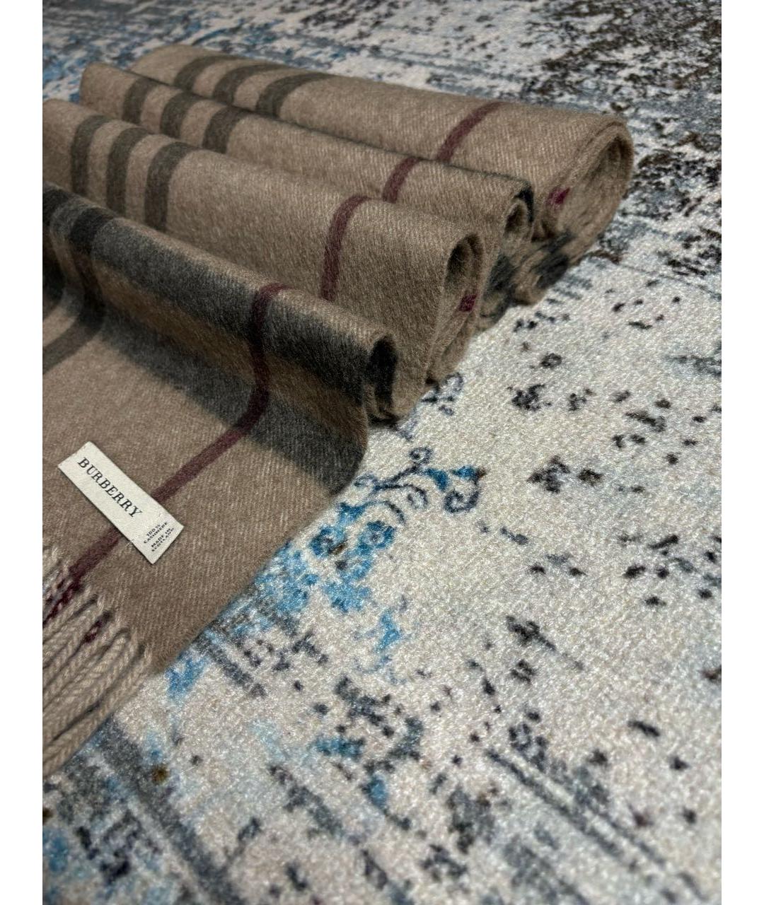 BURBERRY Кашемировый шарф, фото 3