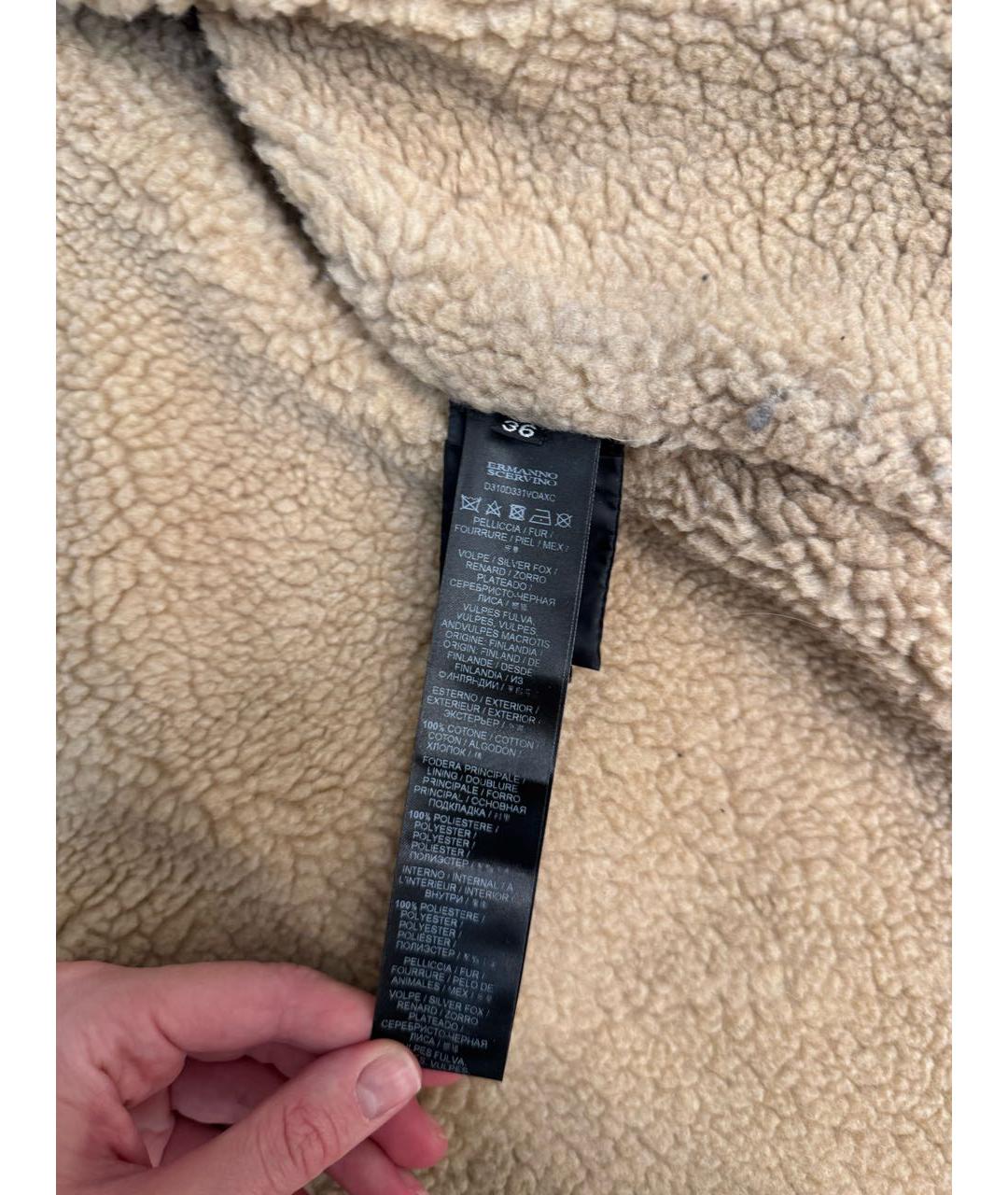 ERMANNO SCERVINO Зеленая хлопковая парка, фото 7