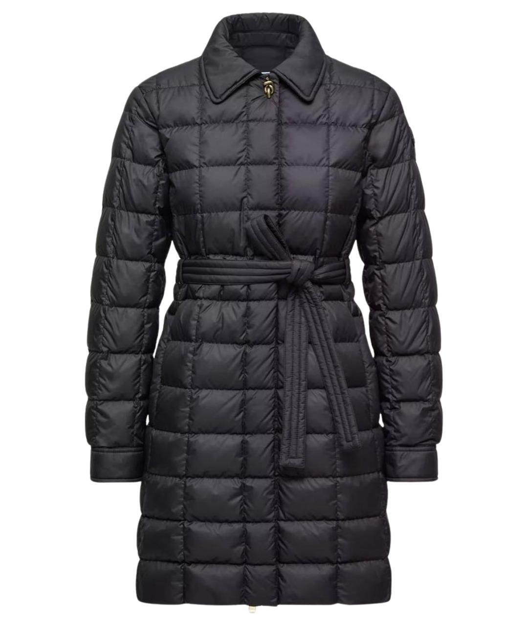 MONCLER Черный пуховик, фото 1