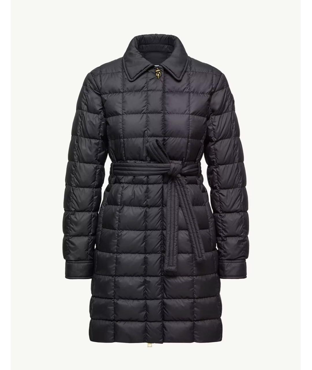 MONCLER Черный пуховик, фото 8