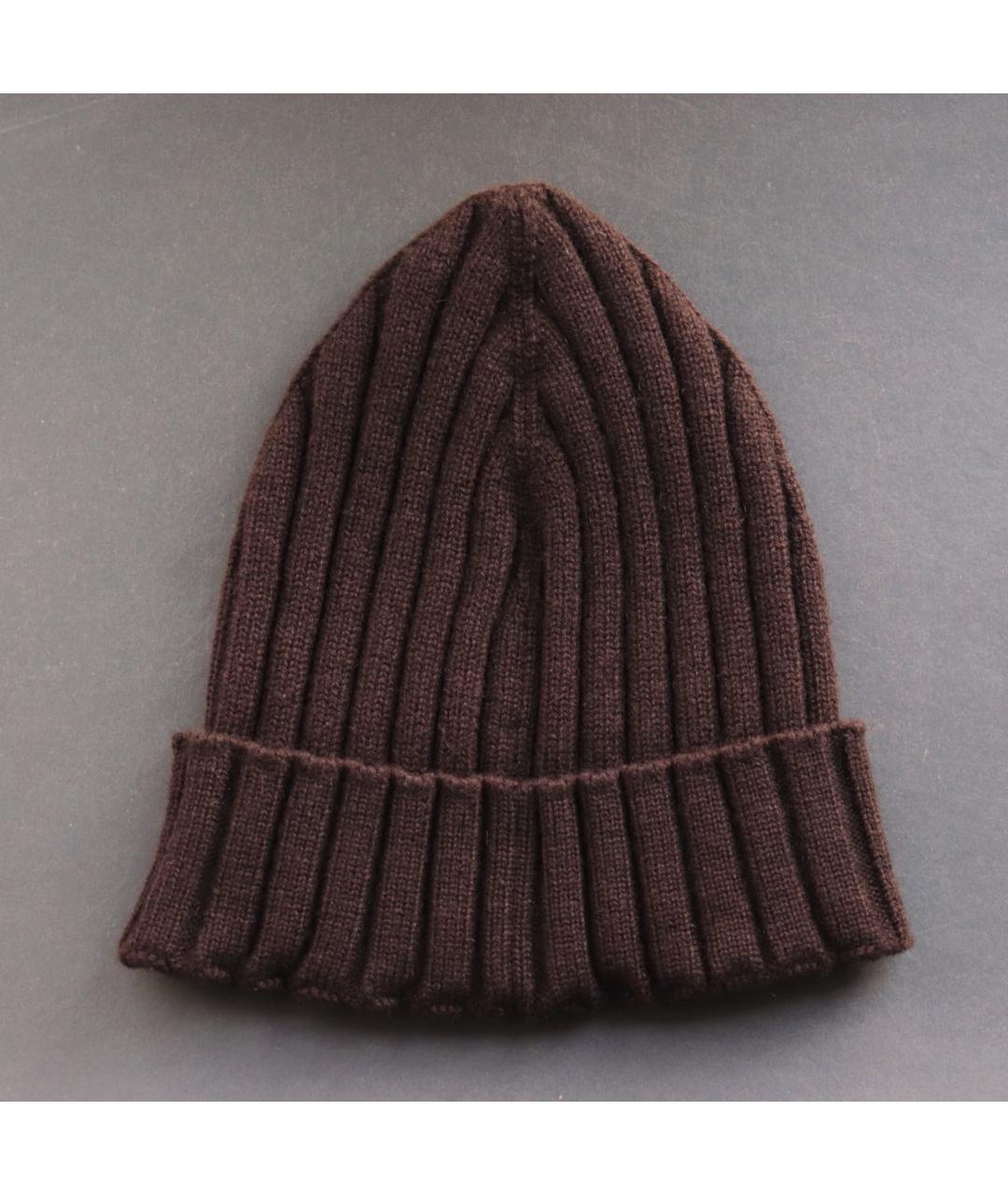 DOLCE&GABBANA Коричневая кашемировая шапка, фото 3