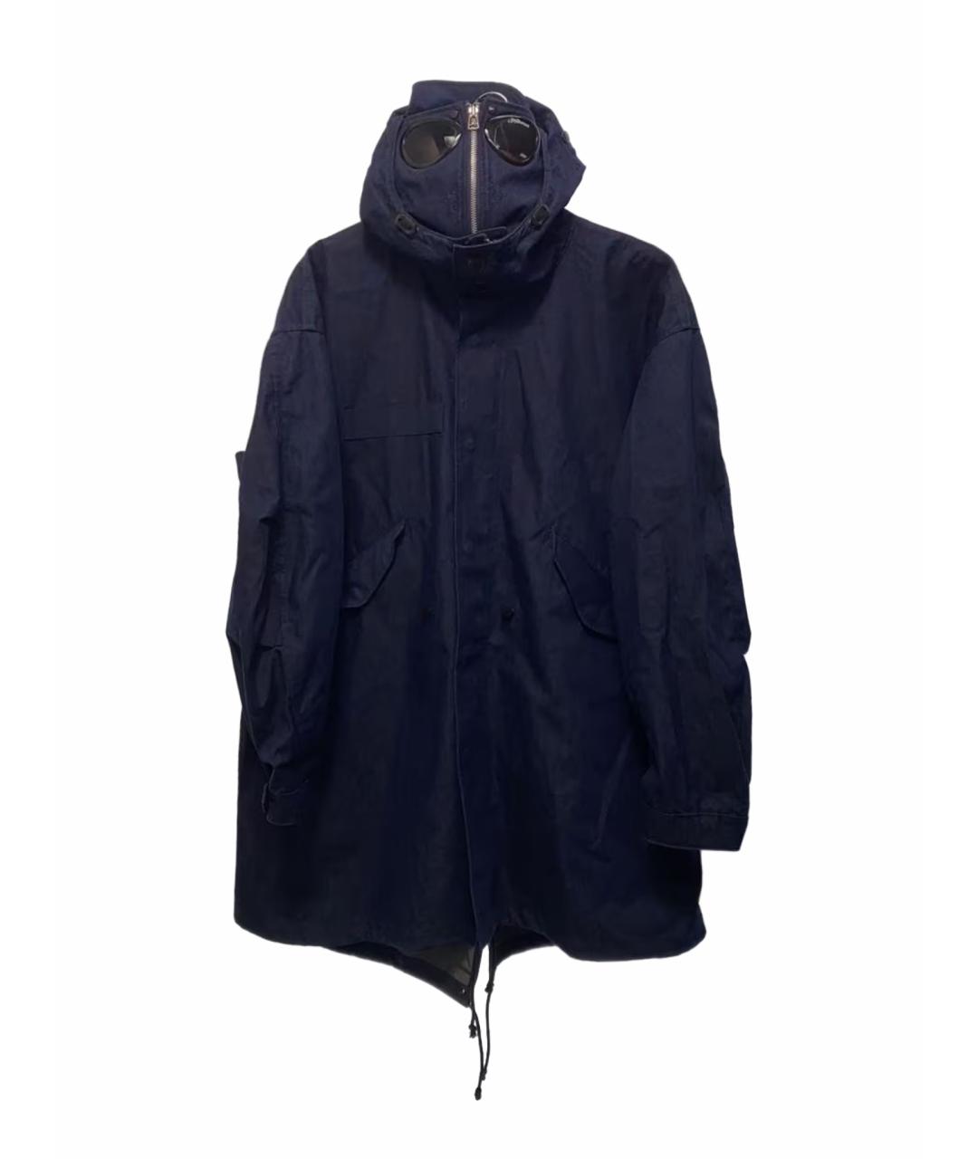 CP COMPANY Темно-синий тренч / плащ, фото 1
