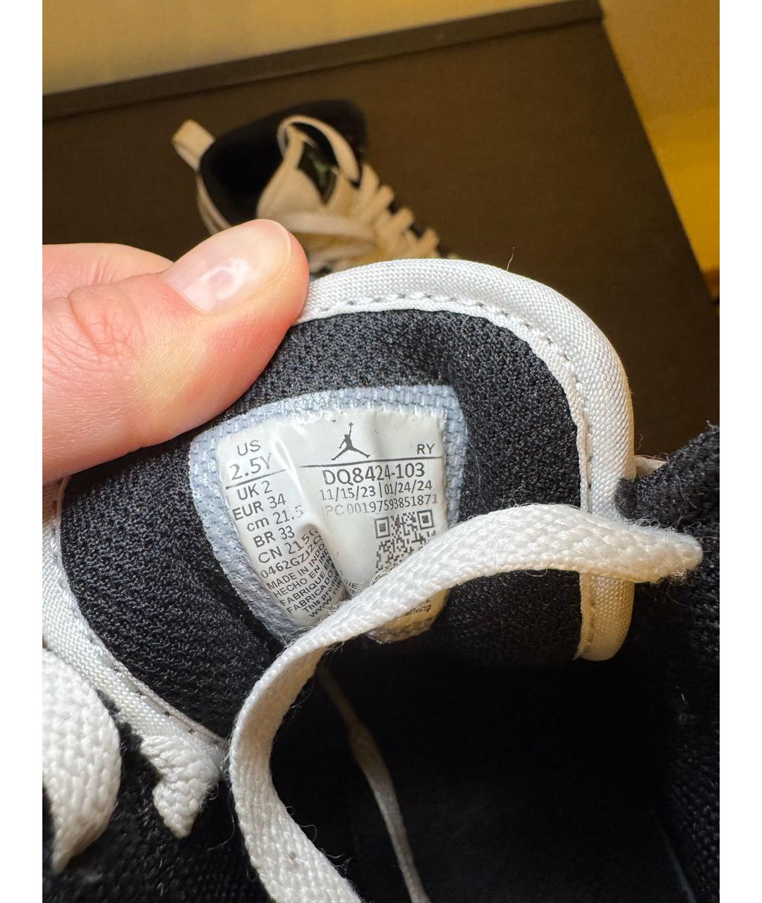 JORDAN Белые кеды, фото 3