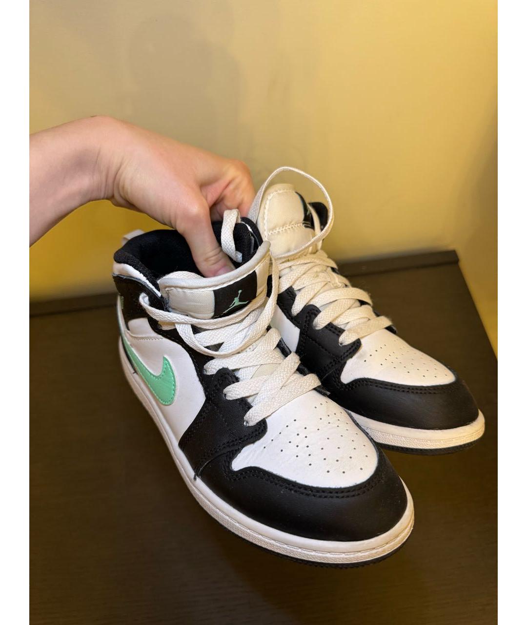 JORDAN Белые кеды, фото 2