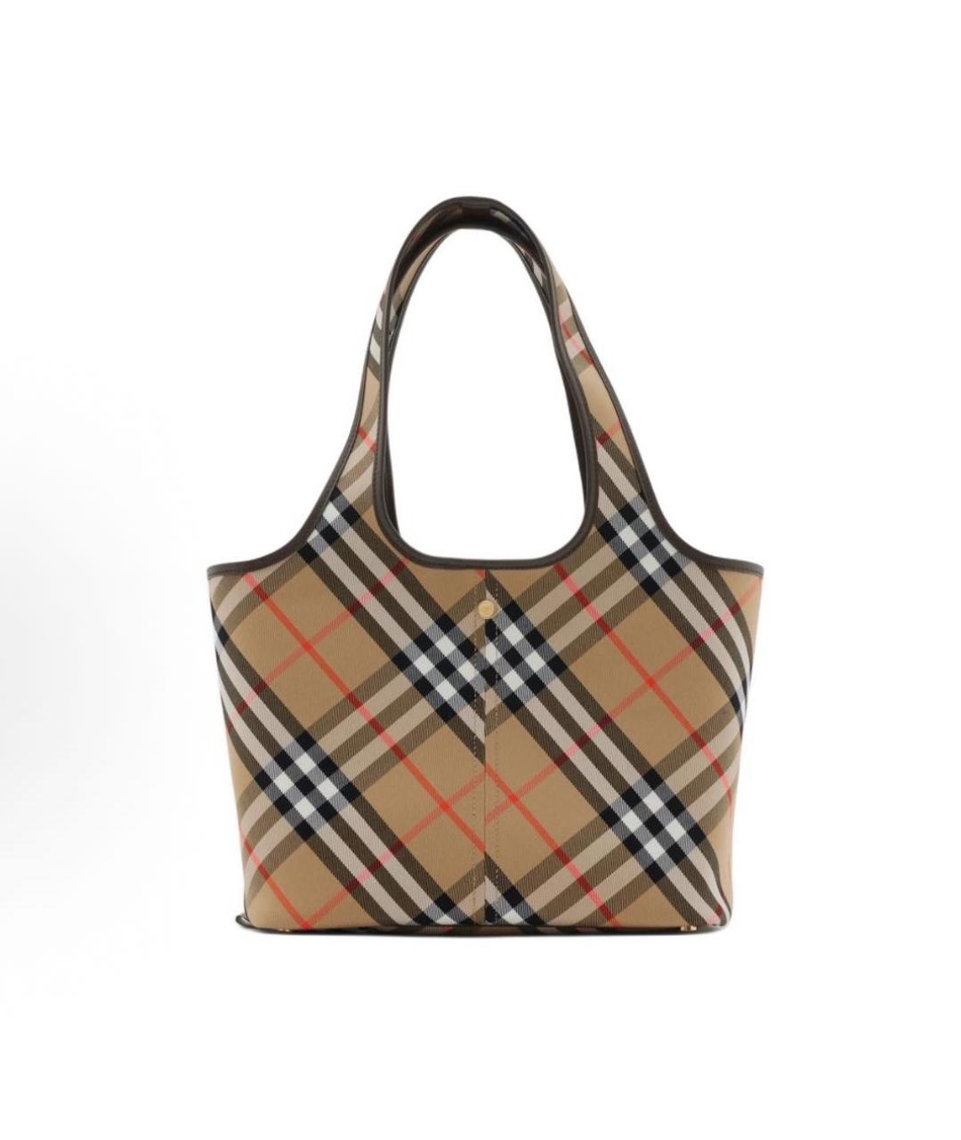 BURBERRY Бежевая сумка тоут, фото 2