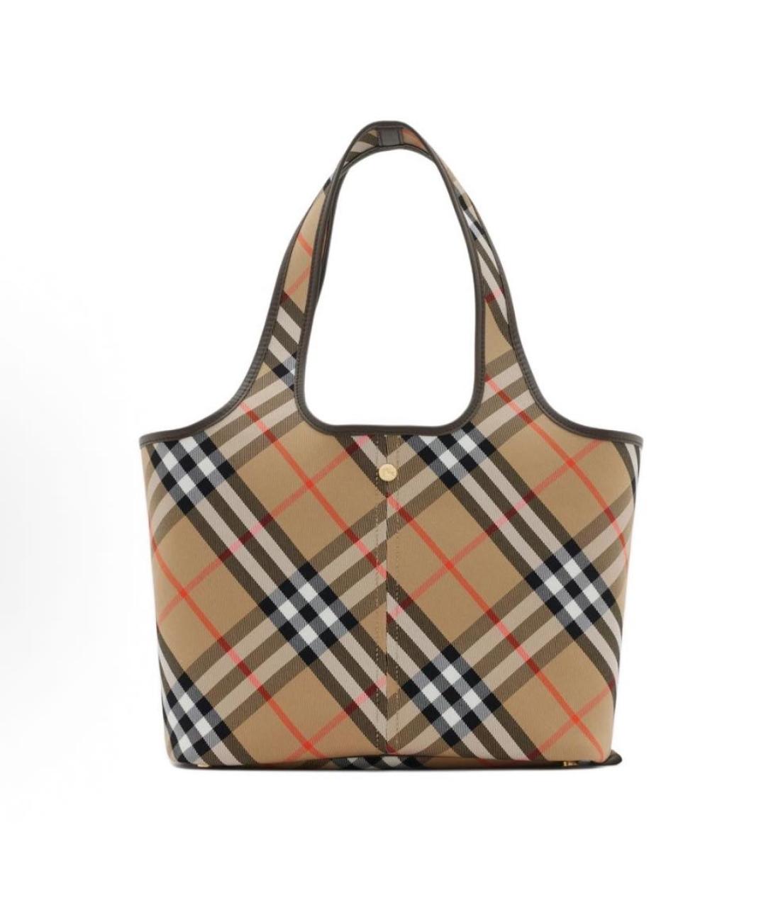 BURBERRY Бежевая сумка тоут, фото 1