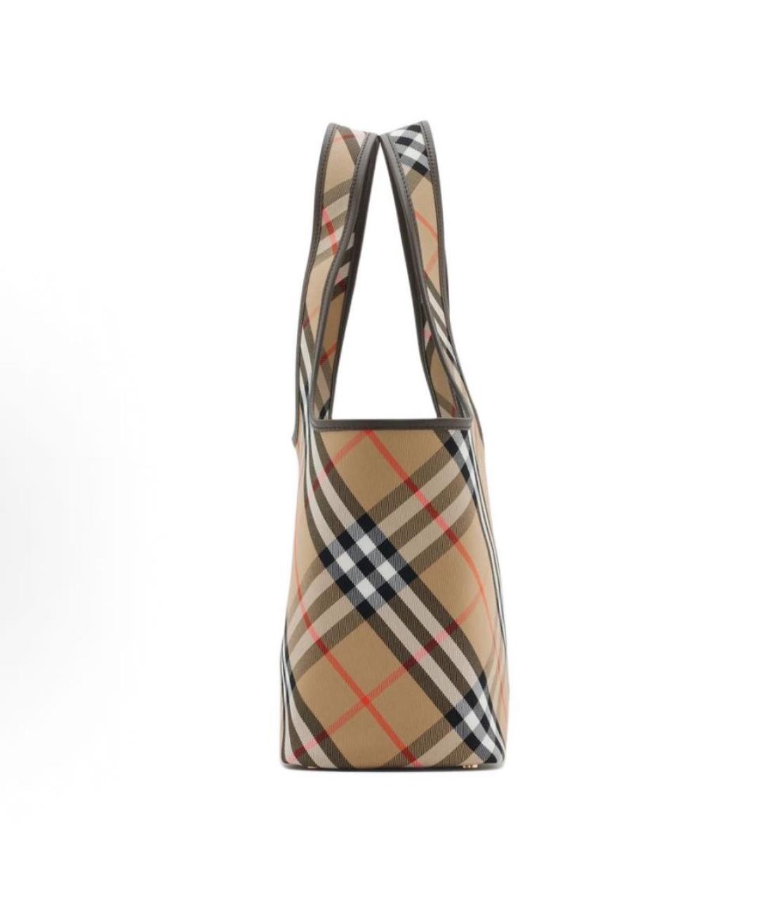 BURBERRY Бежевая сумка тоут, фото 3