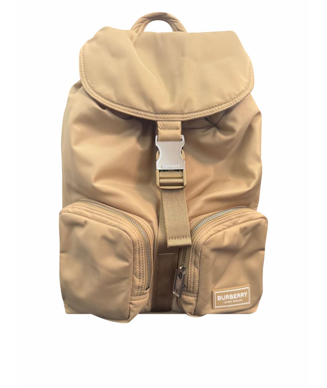 BURBERRY Бежевый рюкзак, фото 1