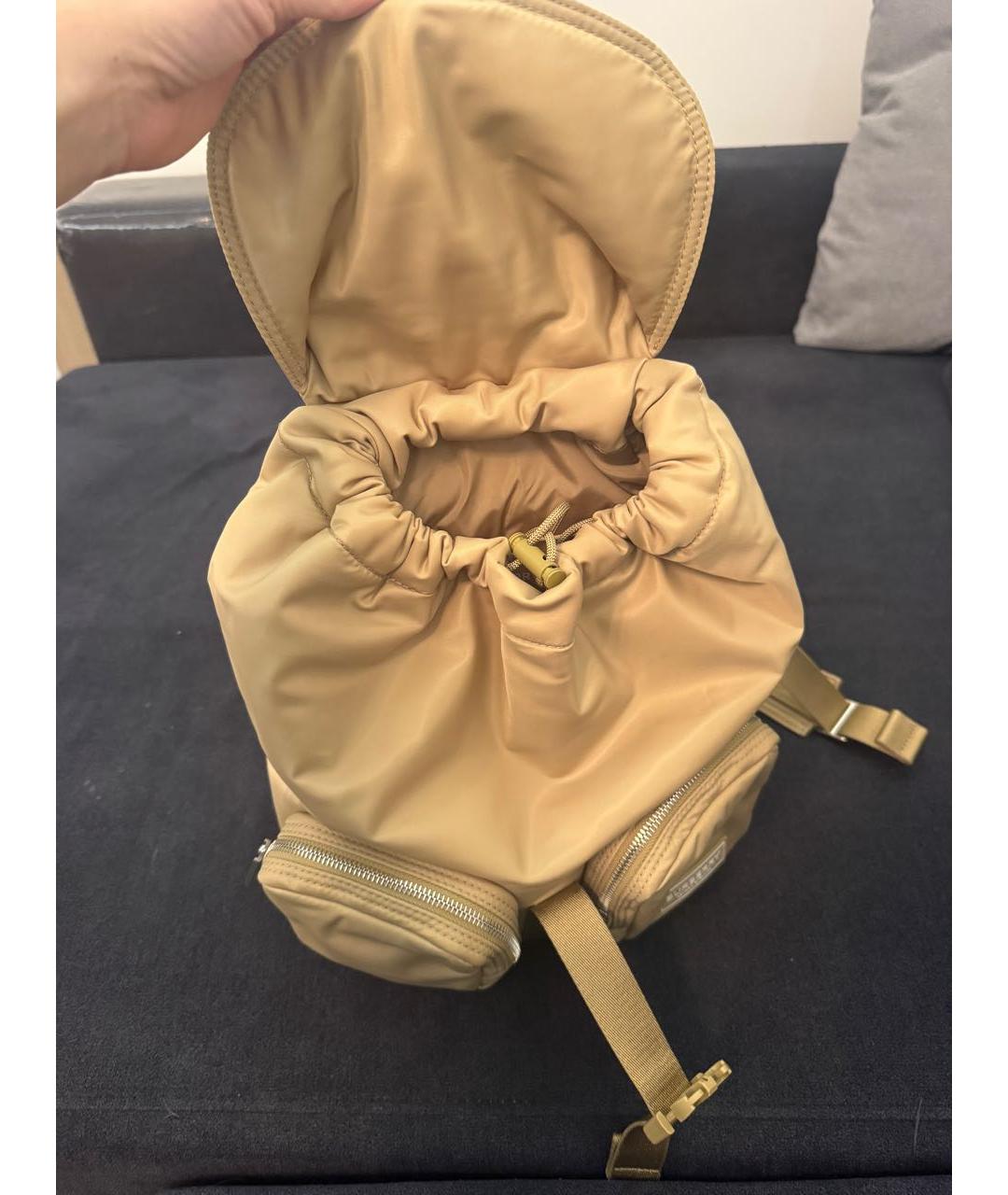 BURBERRY Бежевый рюкзак, фото 7