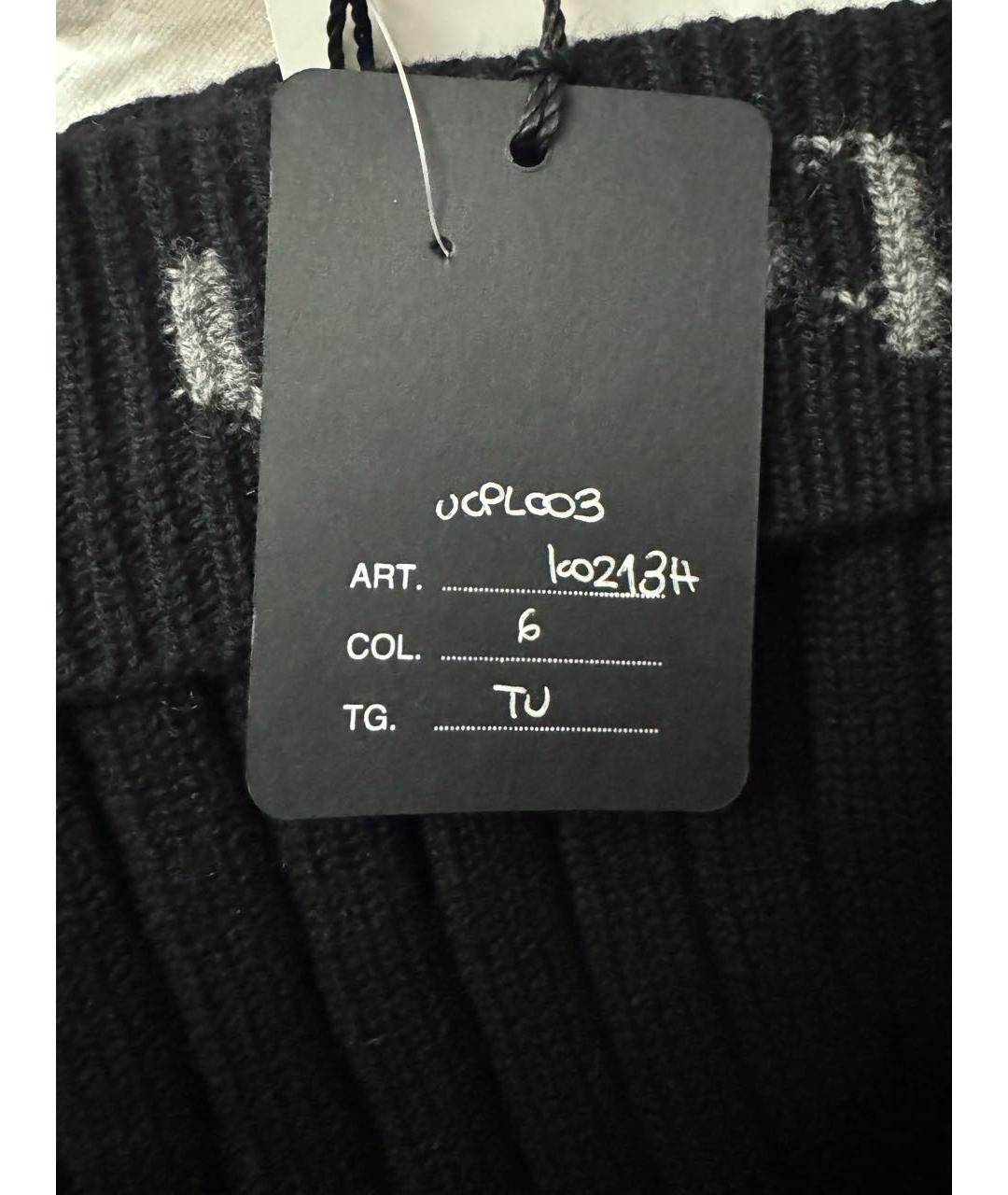 KITON Черная кашемировая шапка, фото 7