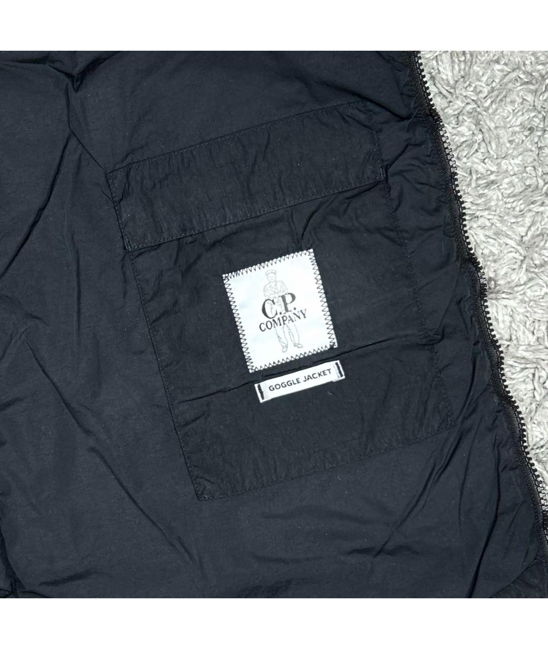 CP COMPANY Черный пуховик, фото 4