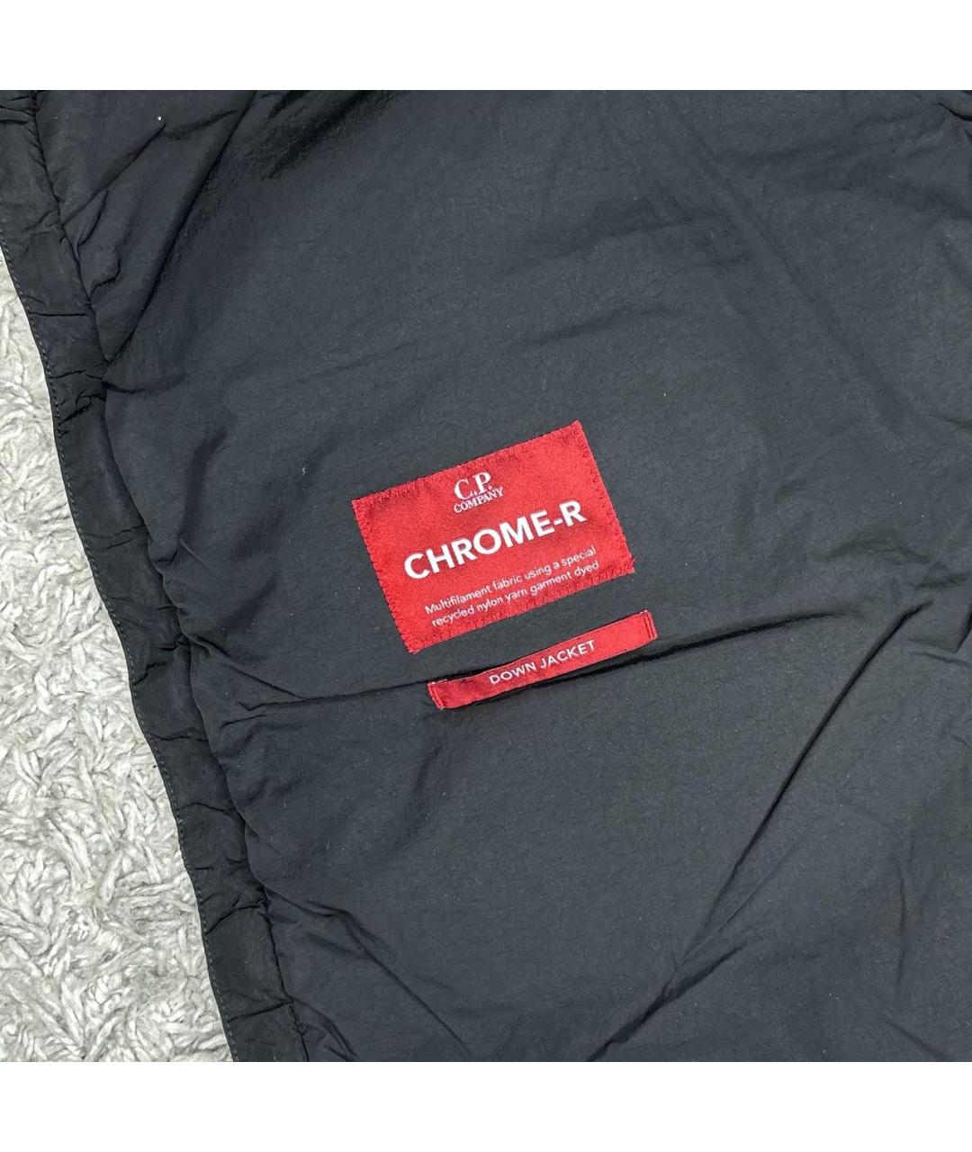 CP COMPANY Черный пуховик, фото 5