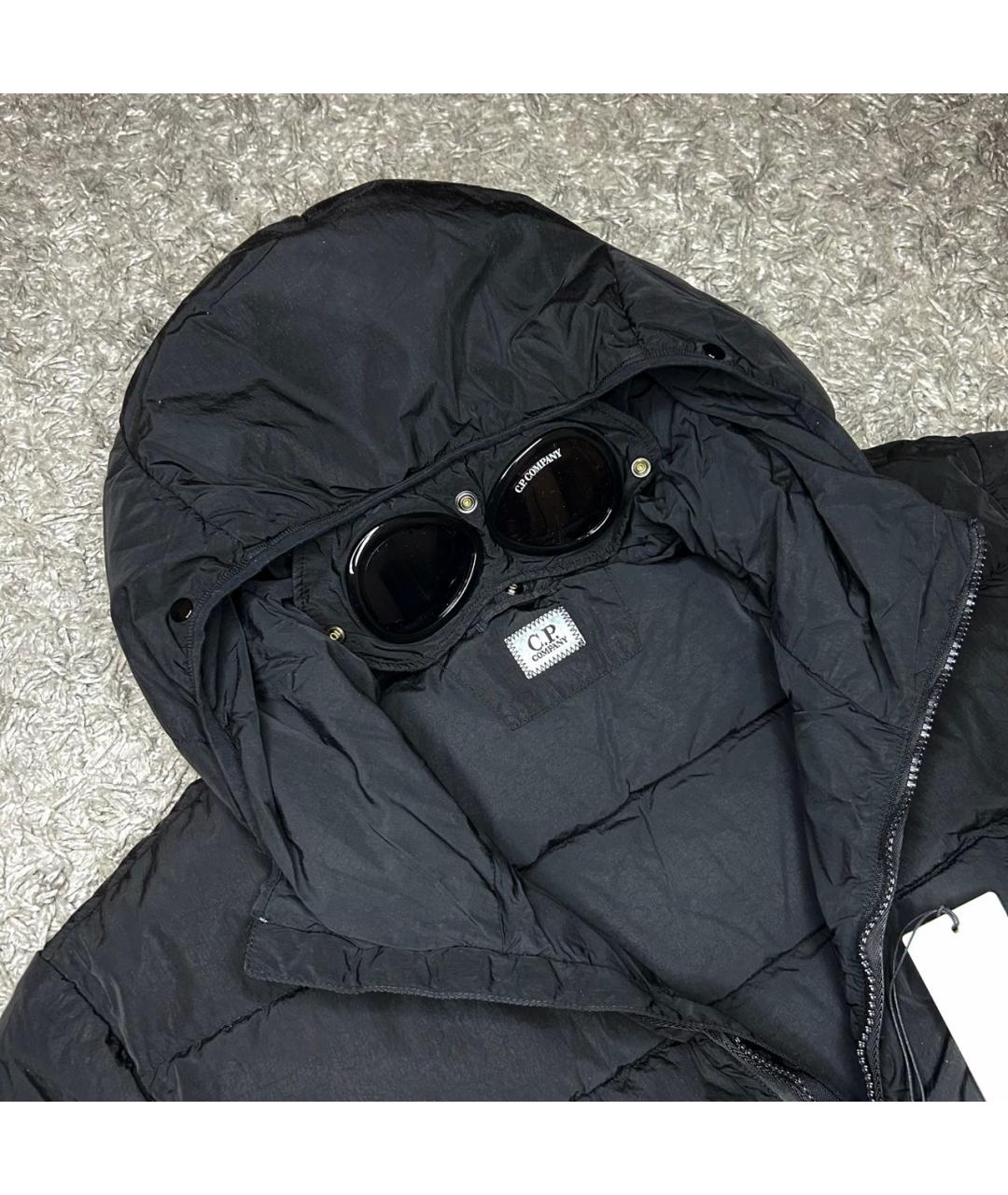 CP COMPANY Черный пуховик, фото 3