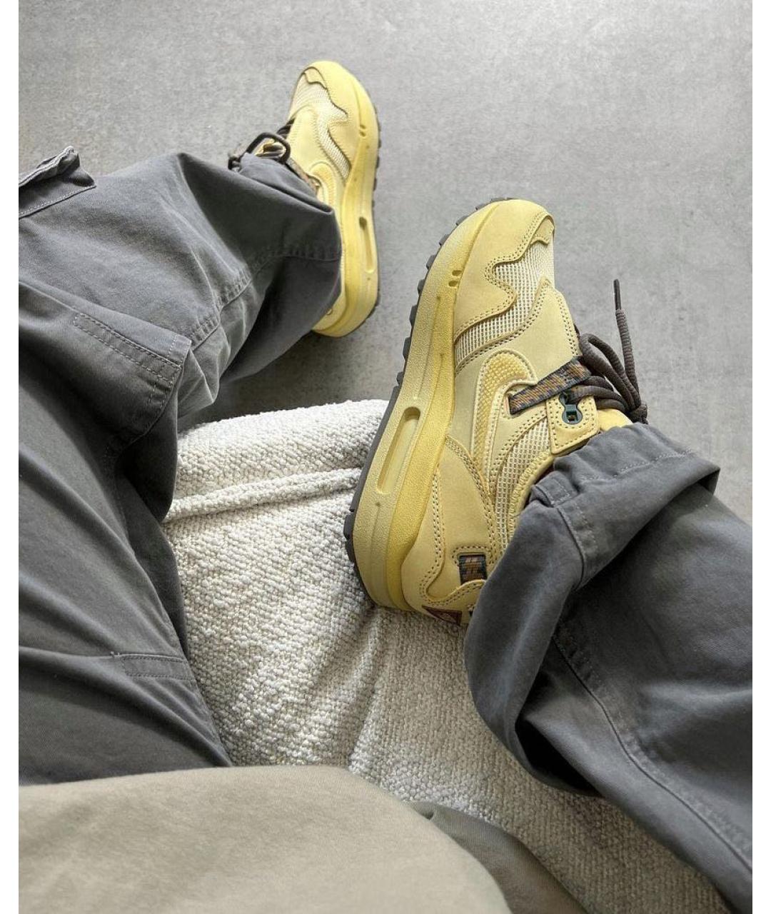 NIKE Желтые кроссовки, фото 8