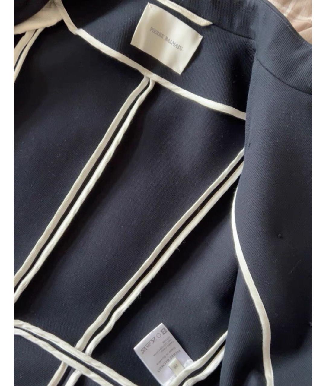 PIERRE BALMAIN Черный жакет/пиджак, фото 3