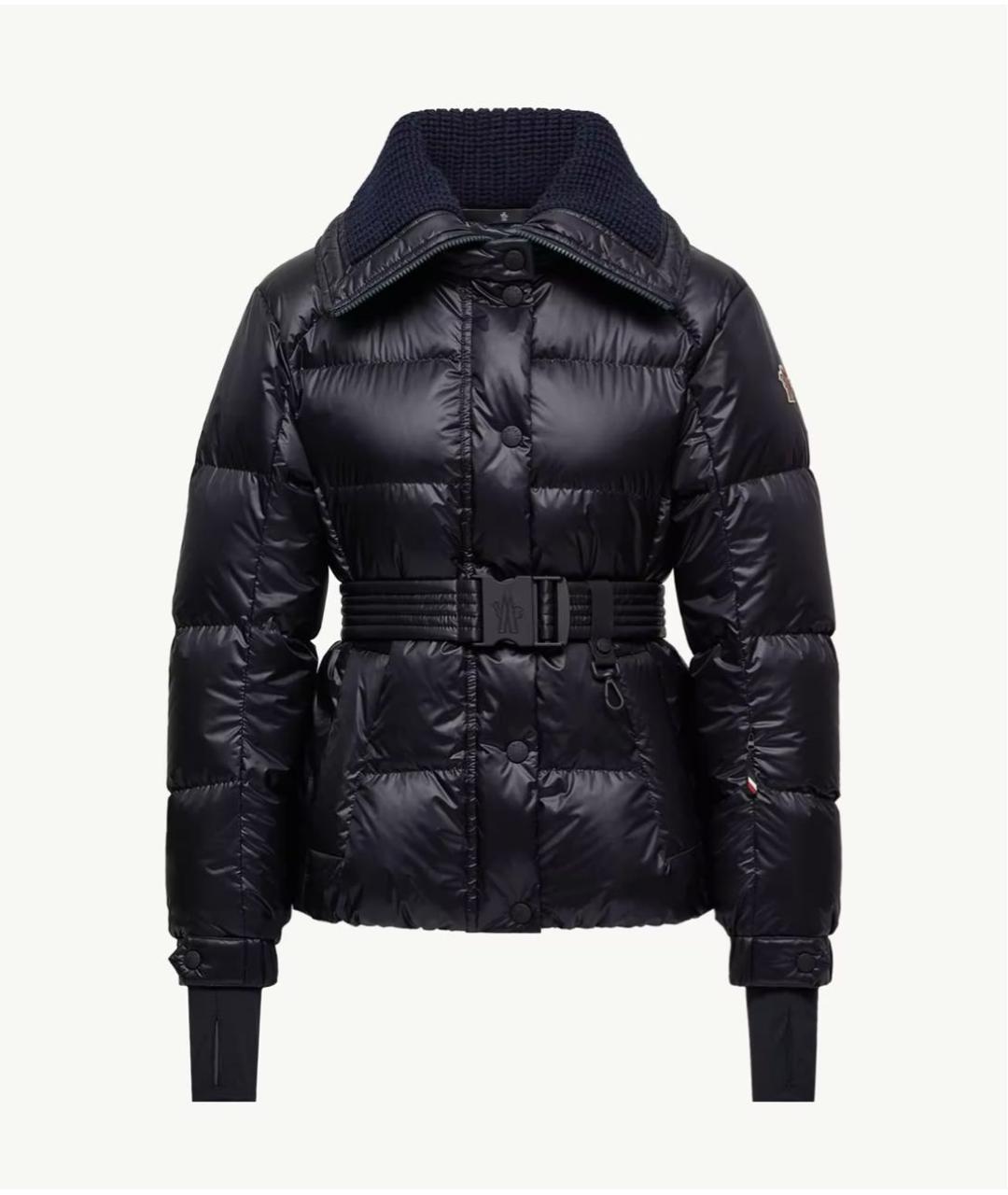 MONCLER Черный пуховик, фото 7