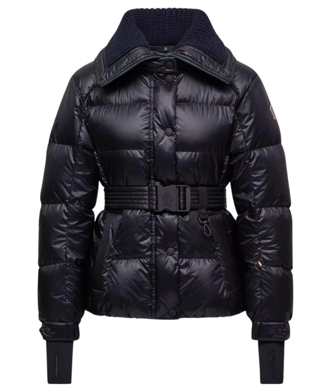 MONCLER Черный пуховик, фото 1