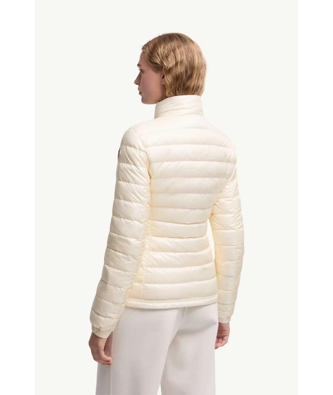 MONCLER Белый пуховик, фото 3