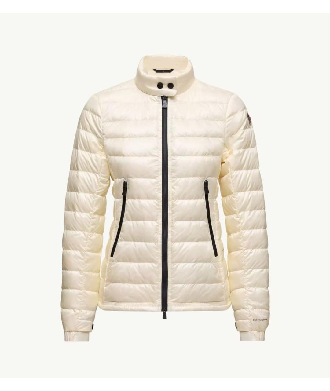 MONCLER Белый пуховик, фото 7