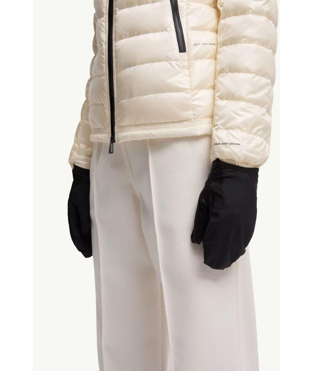MONCLER Белый пуховик, фото 4