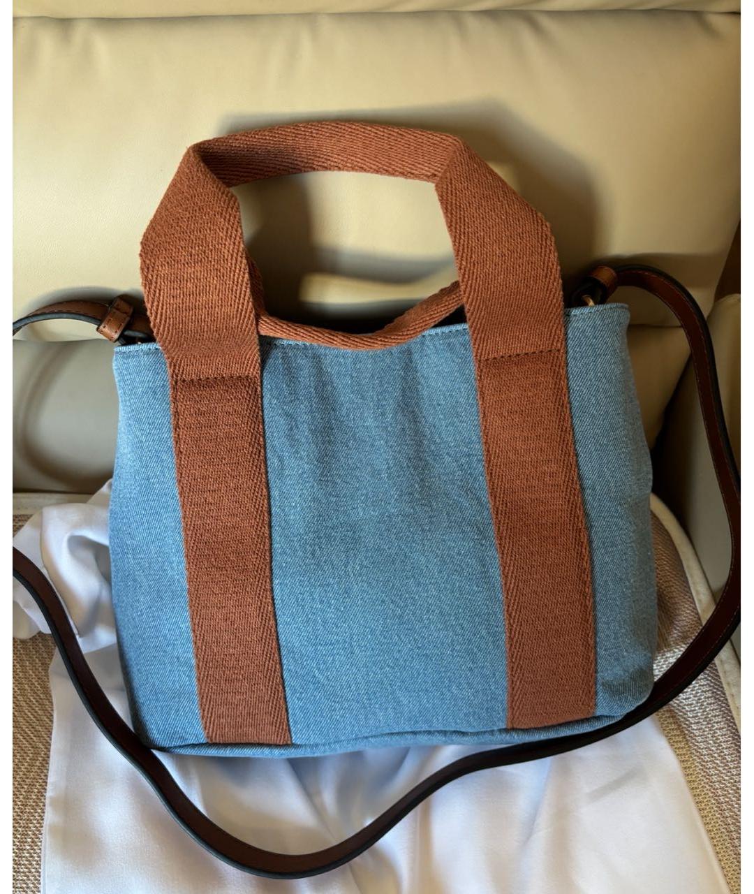 CHLOE Синяя сумка, фото 6