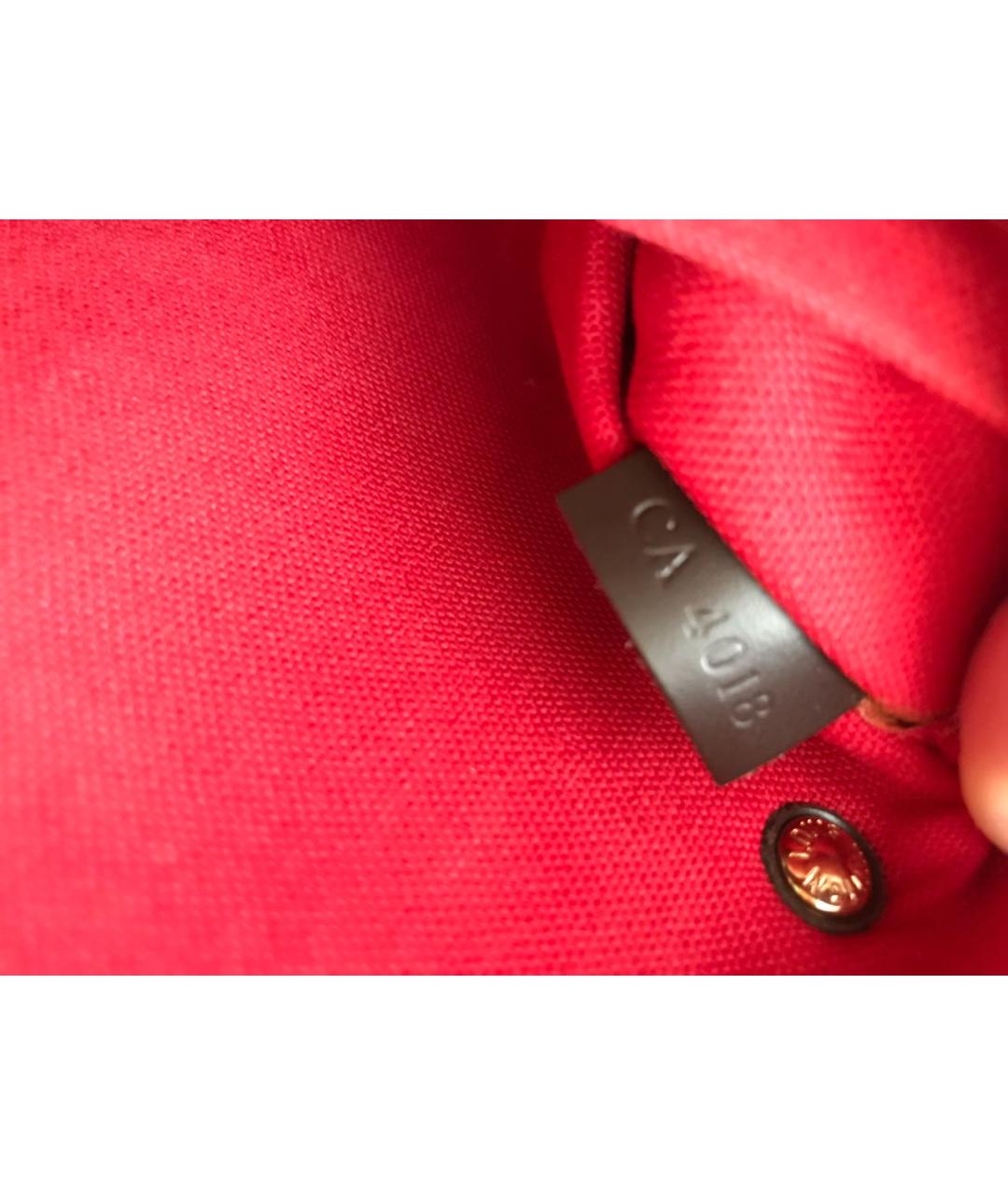 LOUIS VUITTON Коричневая сумка с короткими ручками, фото 8