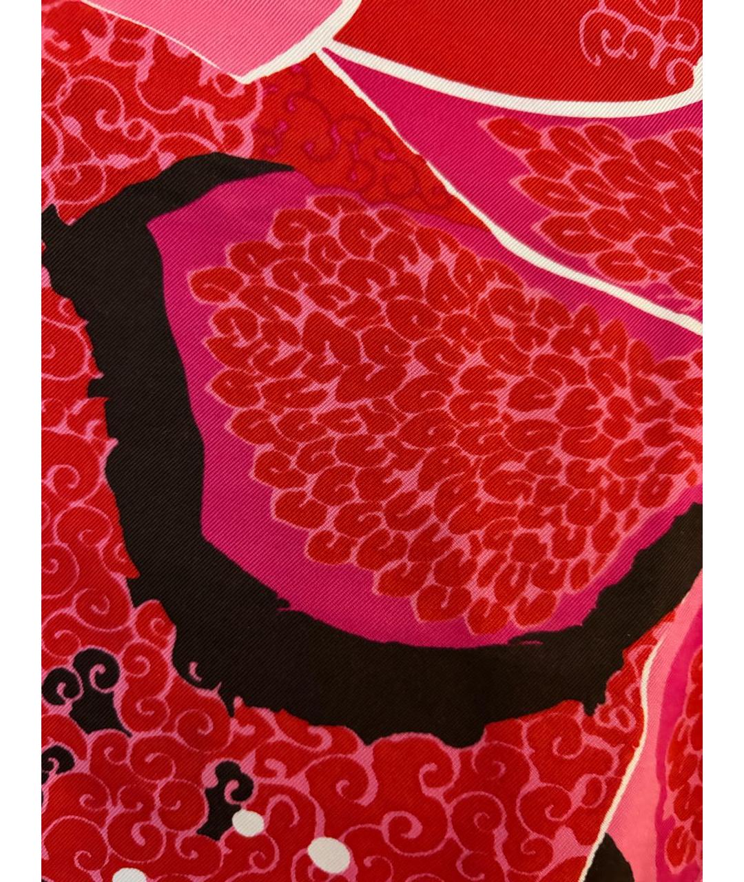 GUCCI Красные хлопковые брюки узкие, фото 4