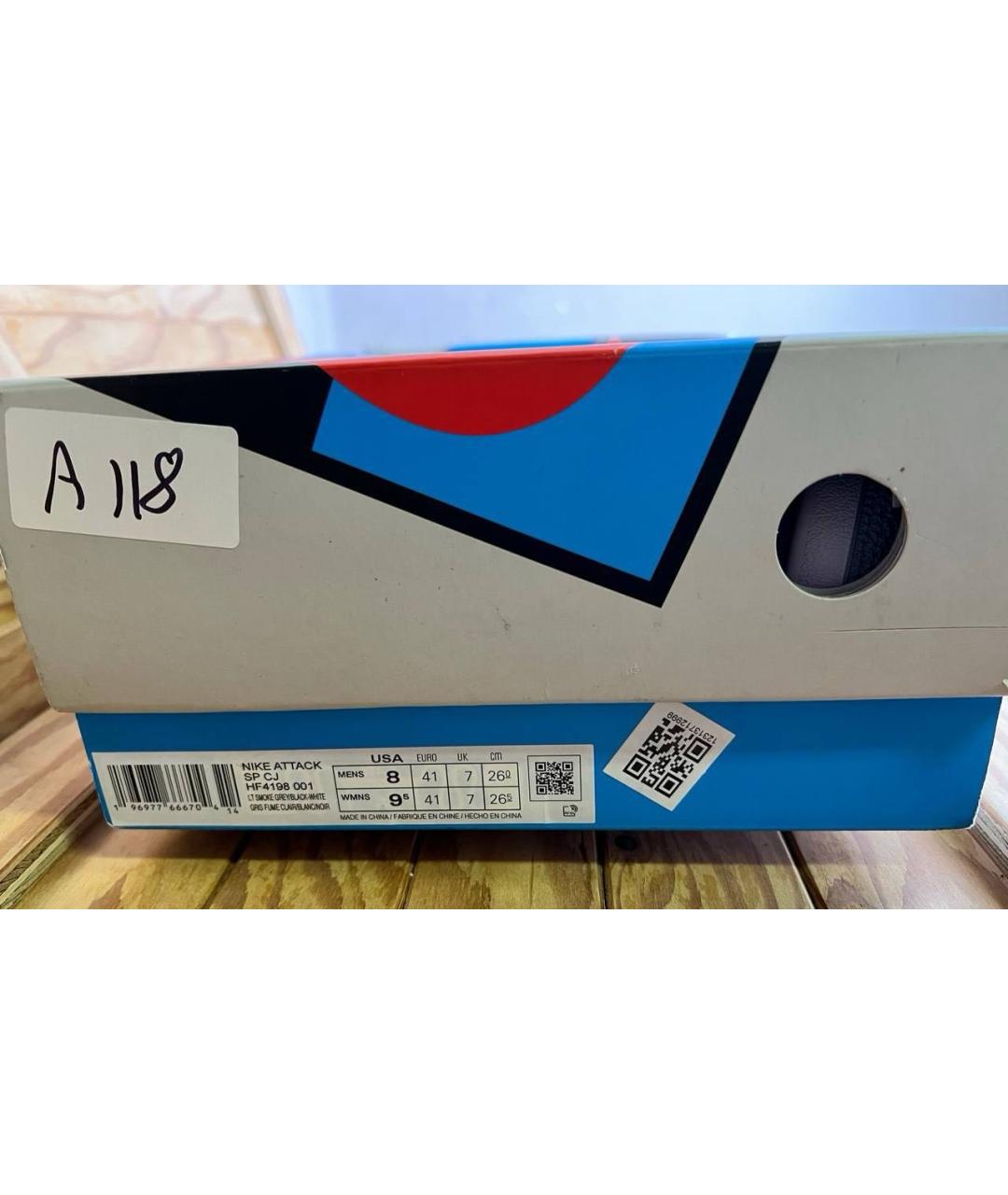 NIKE Серые низкие кроссовки / кеды, фото 6