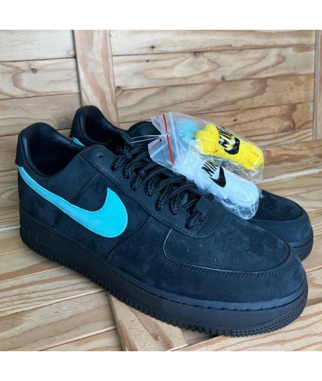 NIKE Черные низкие кроссовки / кеды, фото 3