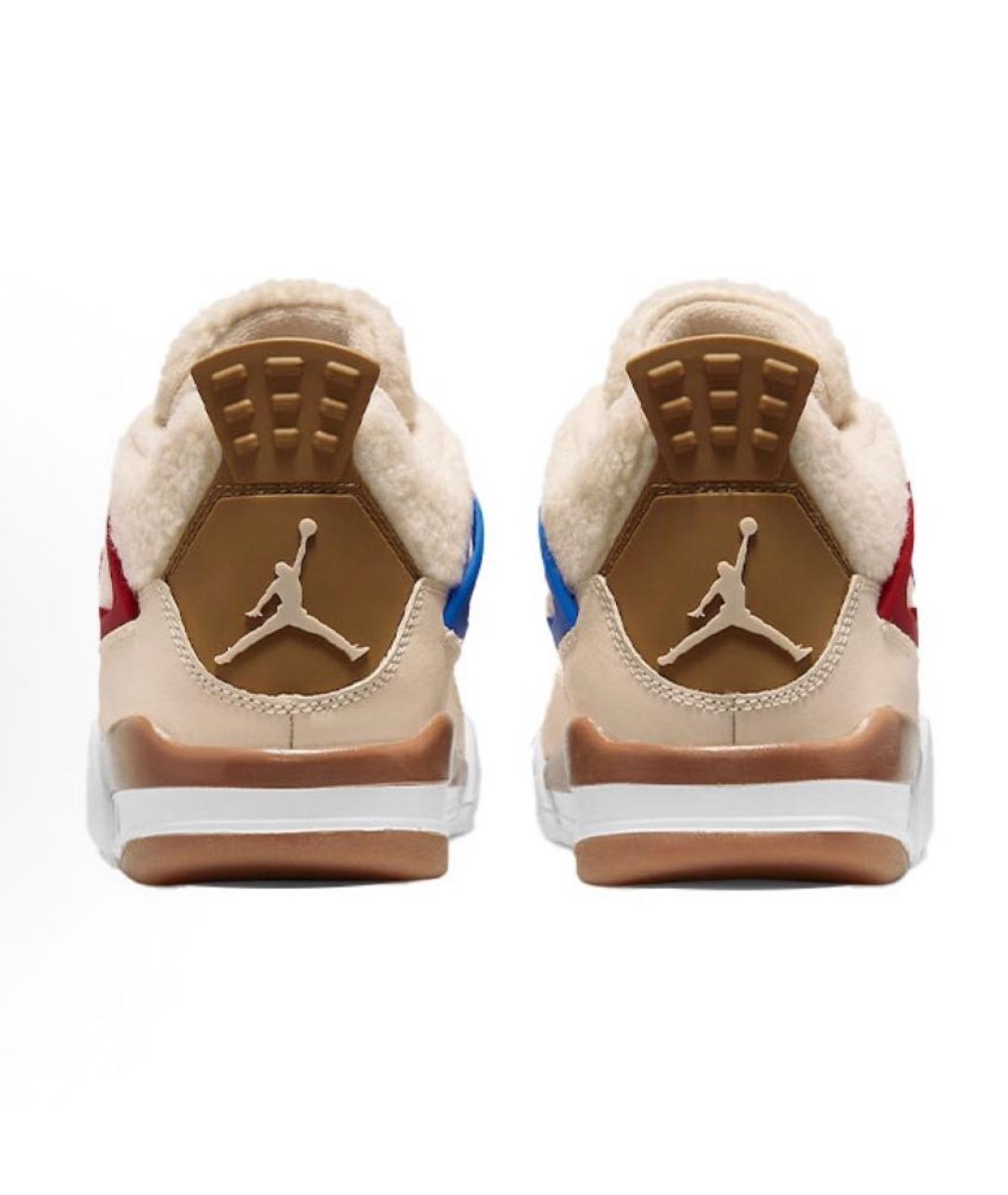 JORDAN Бежевые кроссовки, фото 4
