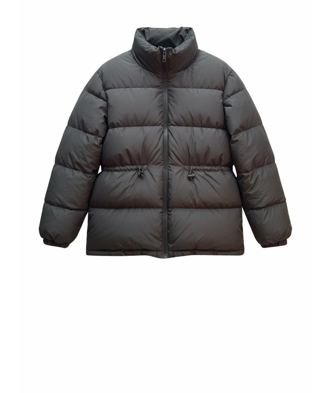 MSGM Черная полиэстеровая куртка, фото 1