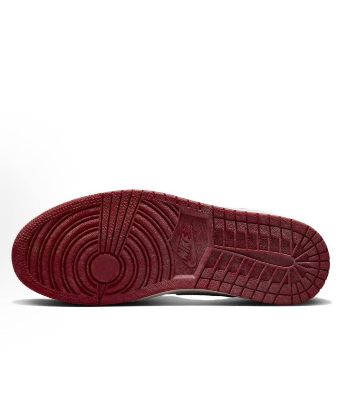 NIKE Красные высокие кроссовки / кеды, фото 7