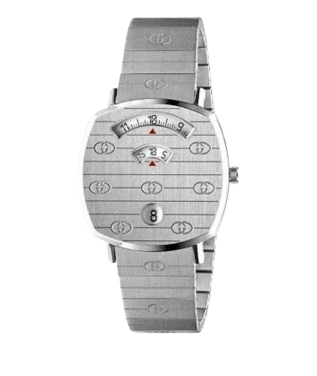 GUCCI Серебряные часы, фото 1