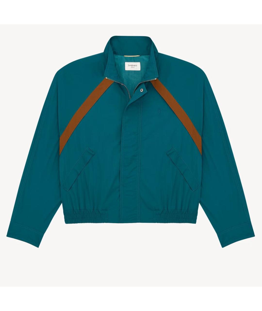 SAINT LAURENT Синяя куртка, фото 3