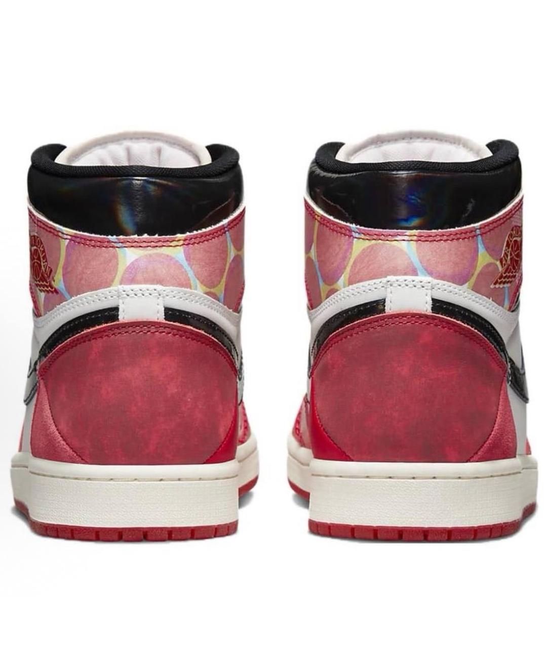 JORDAN Розовые высокие кроссовки / кеды, фото 7