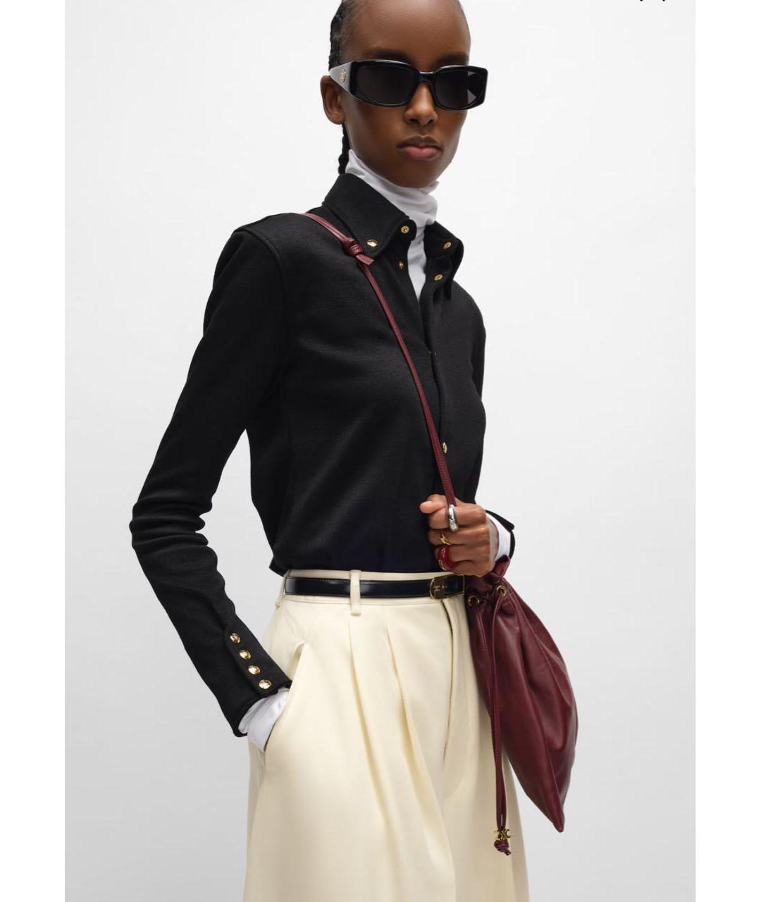 CELINE Кожаная сумка через плечо, фото 3