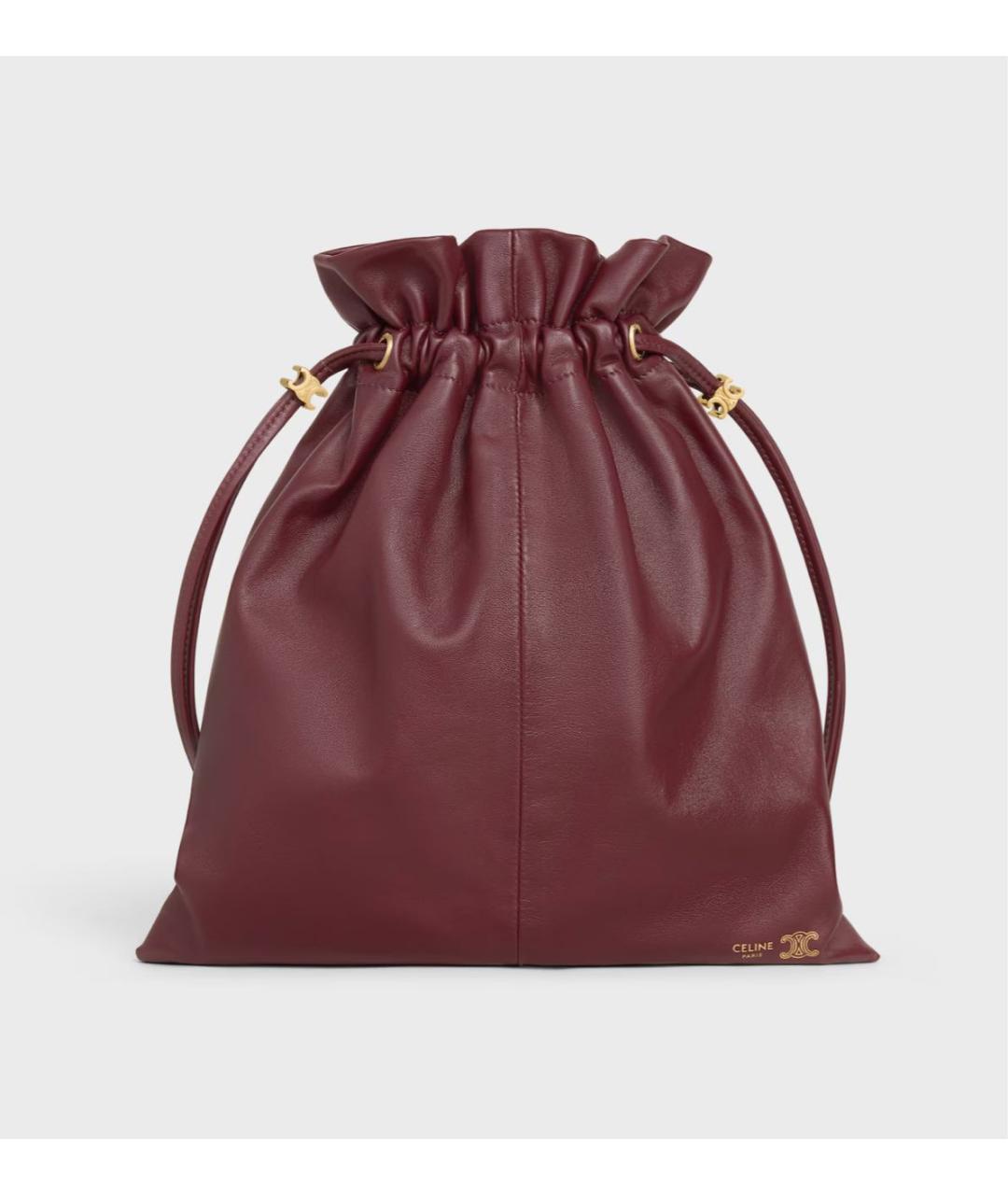 CELINE Кожаная сумка через плечо, фото 5