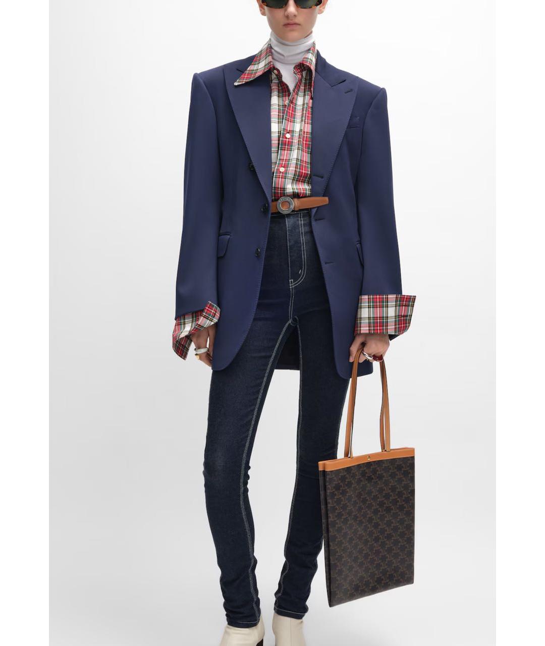 CELINE Коричневая сумка тоут, фото 4