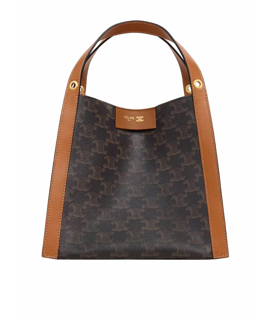 CELINE Коричневая сумка тоут, фото 1