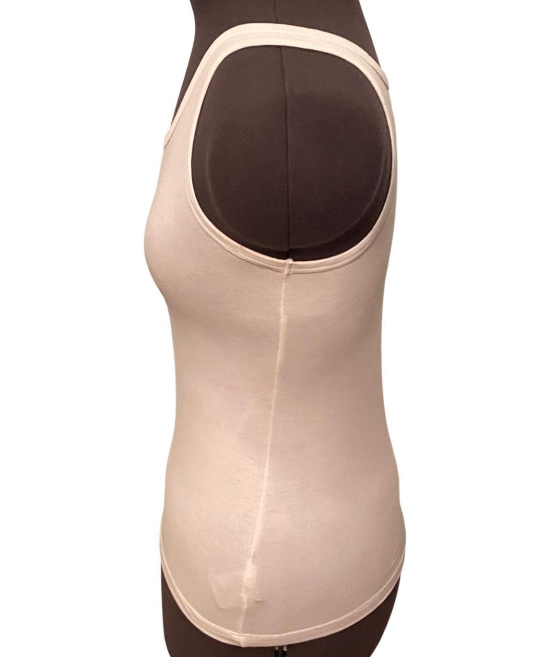 PINKO Белый хлопковый детская футболка / топ, фото 5