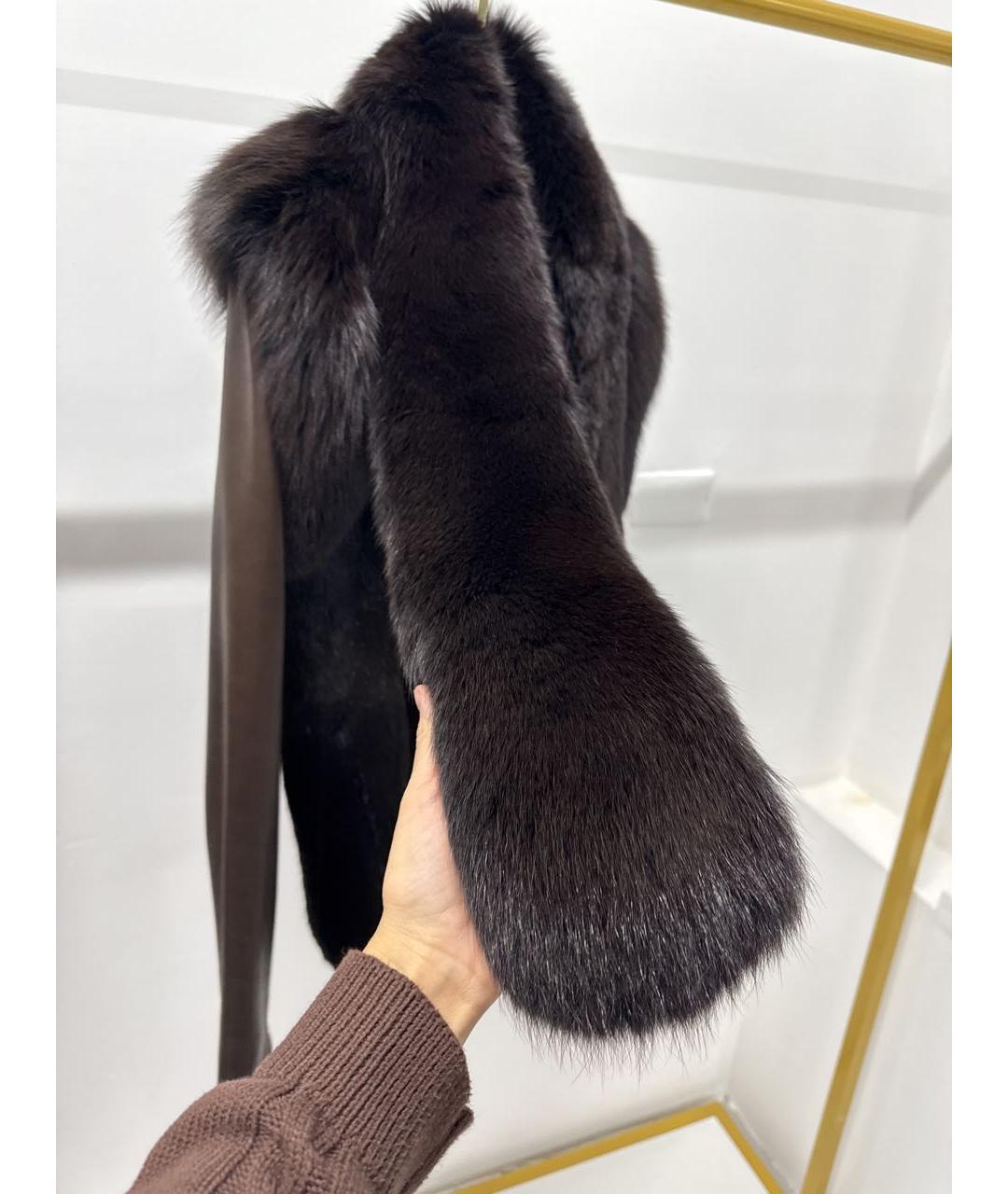 GIVENCHY Коричневая меховая куртка, фото 4