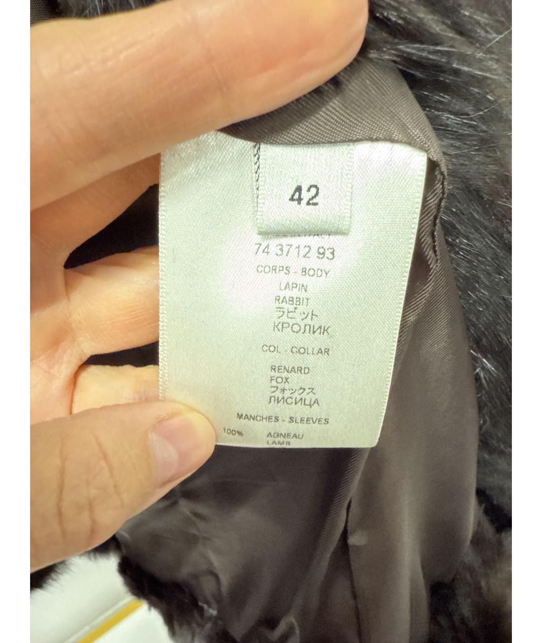 GIVENCHY Коричневая меховая куртка, фото 5