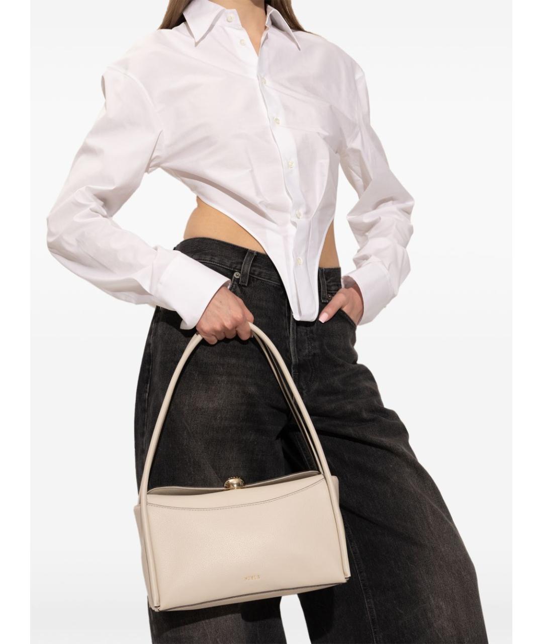 FURLA Кожаная сумка через плечо, фото 5