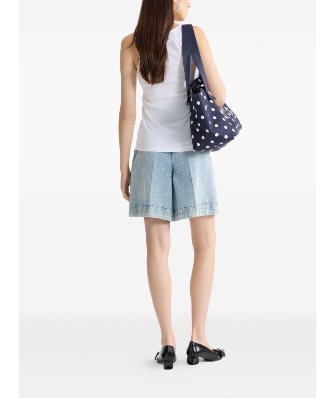 PATOU Белая хлопковая майка, фото 5