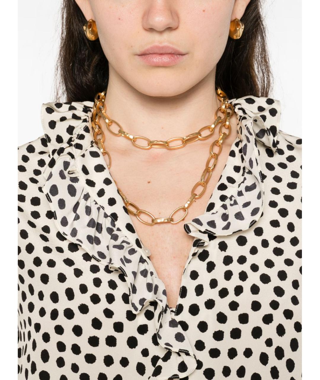 CHLOE Мульти шелковая блузы, фото 5