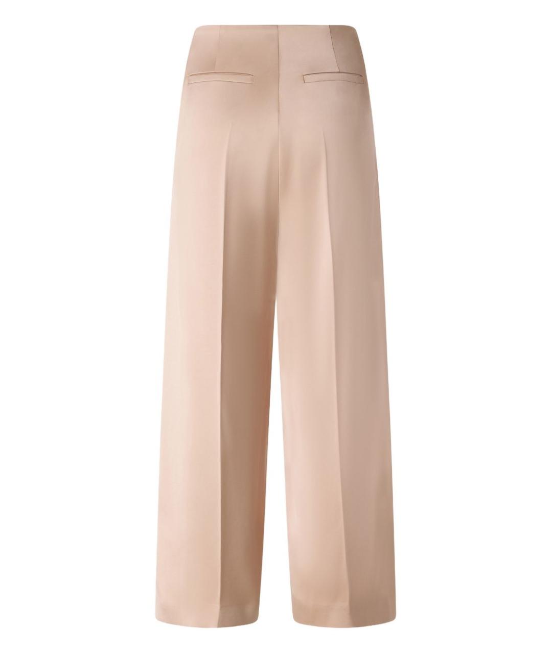 PINKO Бежевые прямые брюки, фото 2