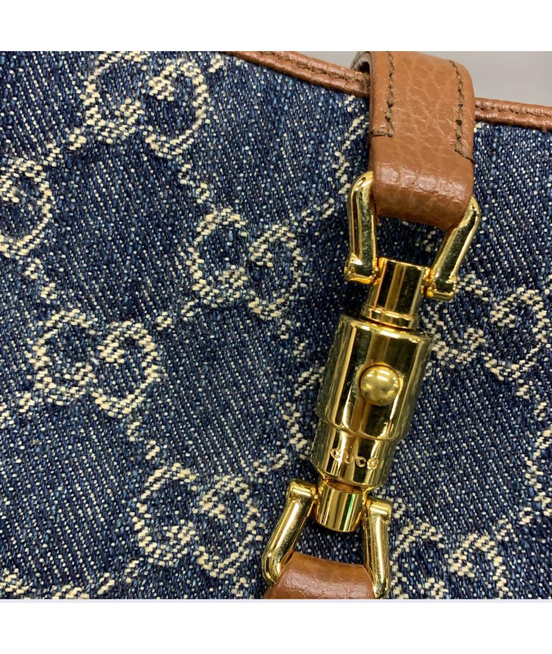 GUCCI Коричневая кожаная сумка через плечо, фото 7